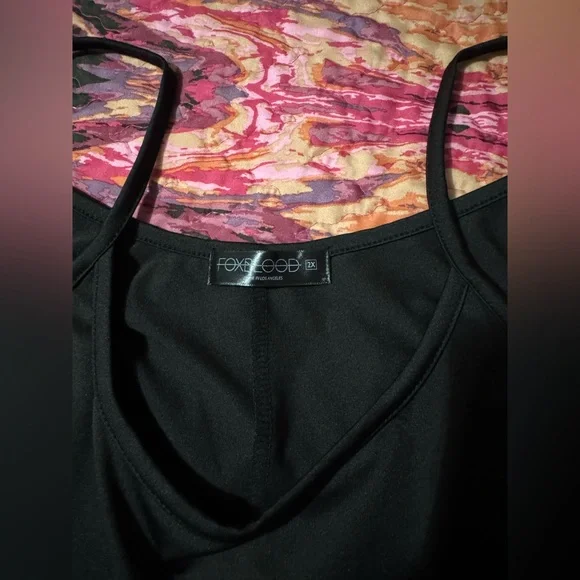 Foxblood biker shorts bodysuit - Picture 2 of 3